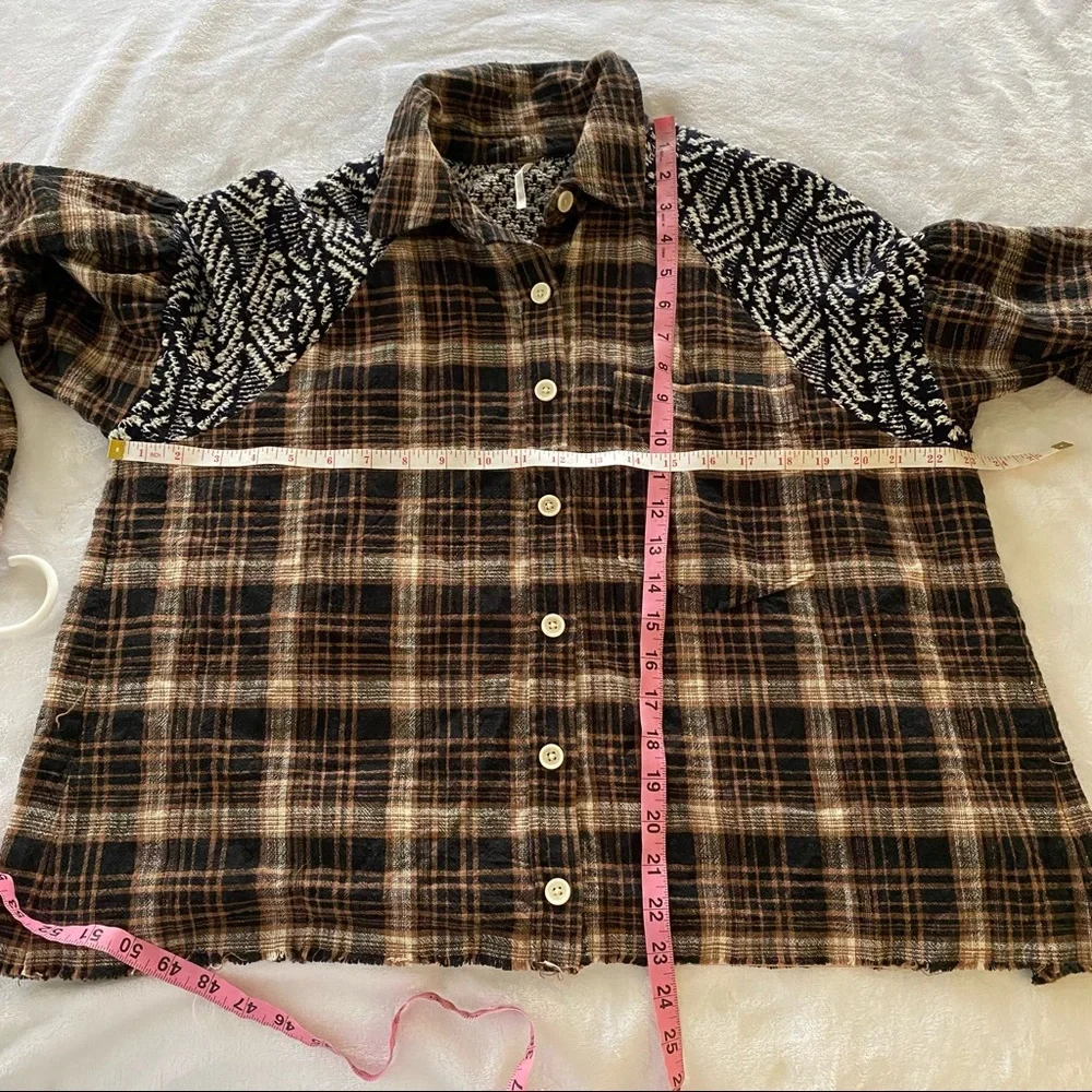 Free People Fireside Nights Buttondown - Picture 10 of 10